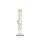 INS581 gelb/weiße Insomnia Bong 45cm 18.8er Schliff