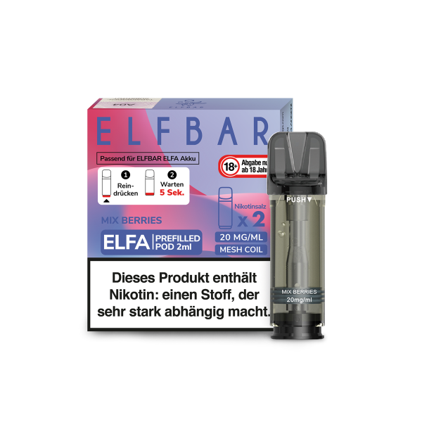 ELFA Liquid Pod 2er Pack - Mix Berries