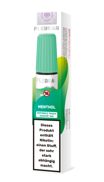 Flerbar Liquid 10mg/ml Nikotin | 10ml - Menthol