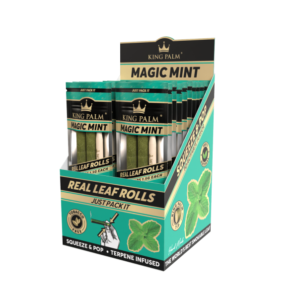 King Palm 2 Slim Rolls - Magic Mint 1VE=20 Stück