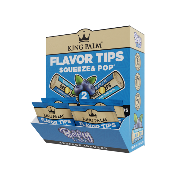 King Palm Flavor Tip - Berry Terps