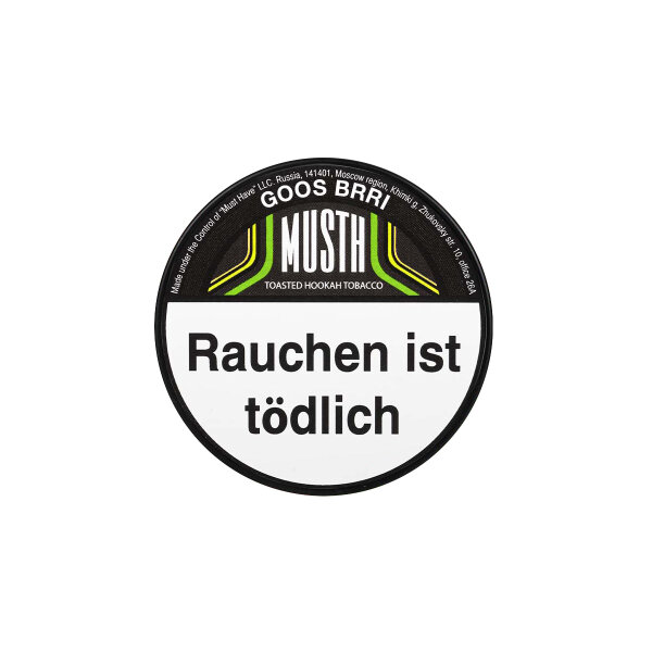 Must H Tabak 125g - Goos Brri