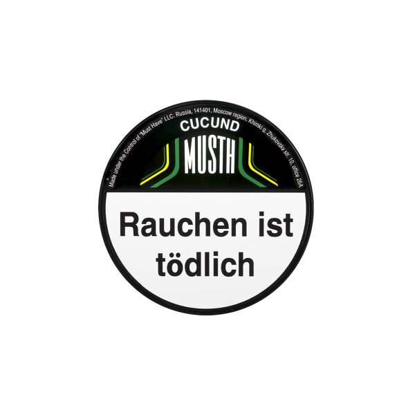 Must H Tabak 125g - Cu Cund