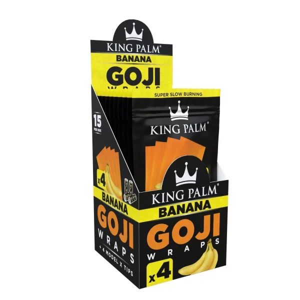 King Palm Goji Wraps - Banana 1VE=20 Stück