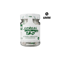 PURIZE Filter - Conical White Glas | 120er Glas 5,4 mm x...