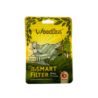 Weedlez Filter - Phil Trino Green | 50er Beutel 6mm