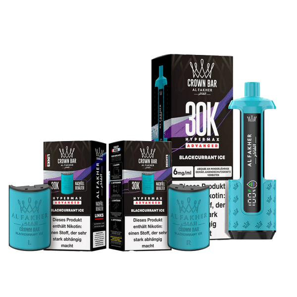 Al Fakher 30k Hypermax Bundle - Blackcurrant Ice