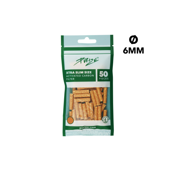 PURIZE Filter - Spy | 50er Beutel 6 mm x 27 mm