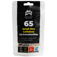 Kailar Slim Aktivkohlefilter - Ungebleicht - 1VE = 65Filter