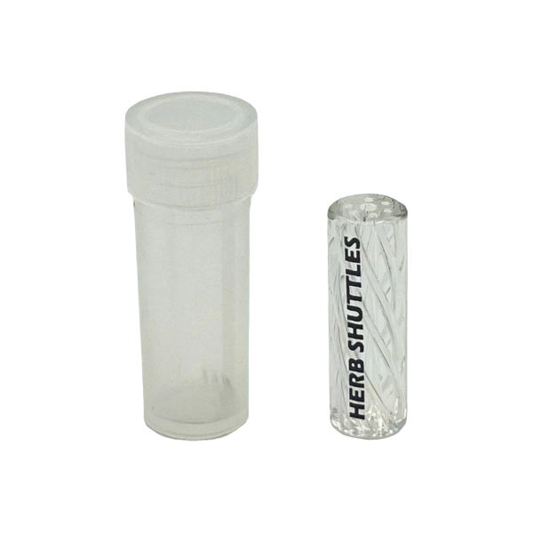Herb Shuttles Glas Spiral-Tip 10mm - Clear