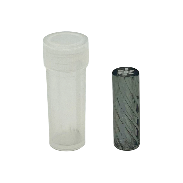 Herb Shuttles Glas Spiral-Tip 10mm - Black