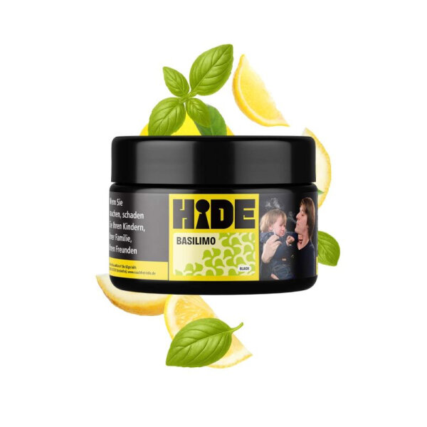 Hide Tobacco 200g - Dark Basilimo