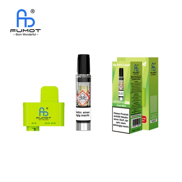 RandM Tornado 15K Big Puff Pod - Cool Mint