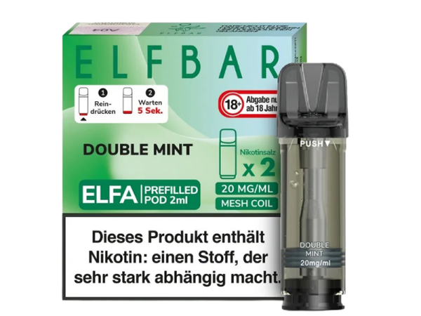 ELFA Liquid Pod 2er Pack - Double Mint