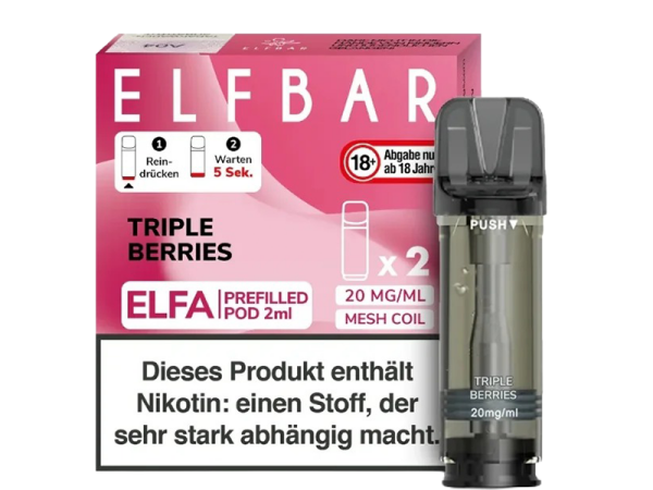 ELFA Liquid Pod 2er Pack - Triple Berries