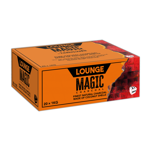 27mm Magic Charcoal Gastro Naturkohle by Zauberwürfel